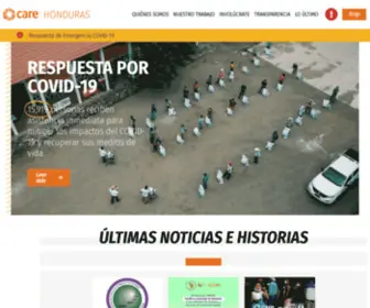 Care.org.hn(Portada) Screenshot