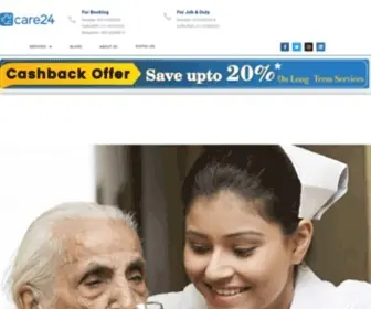 Care24.co.in(Home Nurses) Screenshot
