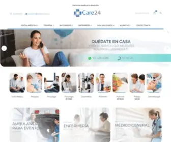 Care24.com.co(Visita médica) Screenshot