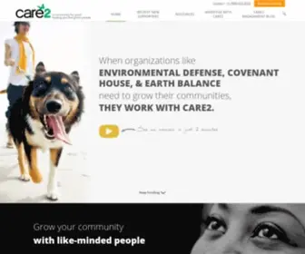 Care2Services.com(Recruit New Donors) Screenshot
