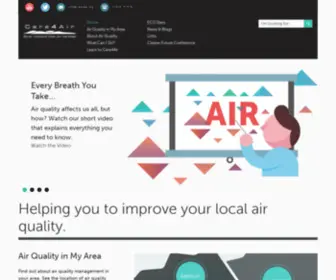 Care4Air.org(South Yorkshire Clean Air Campaign) Screenshot