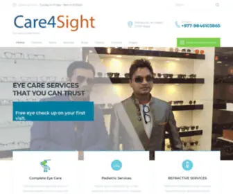 Care4Sight.com(Home) Screenshot