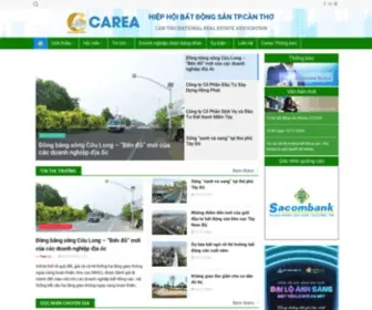 Carea.org.vn(HIỆP HỘI BẤT ĐỘNG SẢN THÀNH PHỐ CẦN THƠ) Screenshot