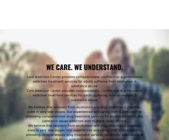 Careaddiction.com(Addiction Recovery Treatment & Substance Abuse Programs) Screenshot