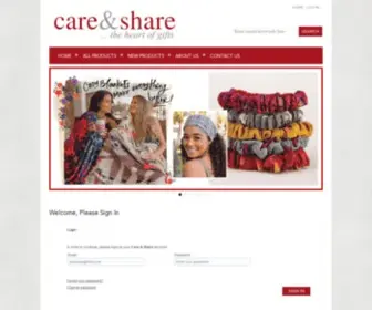 Careandshare.com.au(Care & Share) Screenshot