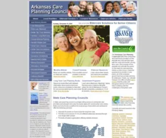 Carearkansas.org(The Arkansas Care Planning Council) Screenshot