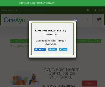 Careayu.com(Online Ayurveda Consultation) Screenshot