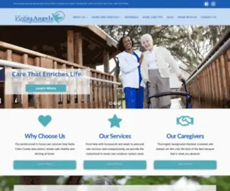 Carebyangels.com(Home Care in San Francisco) Screenshot