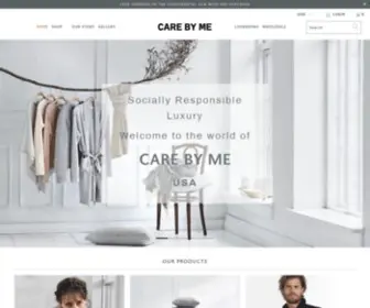 Carebymeusa.com(CARE BY ME USA Clothing & Home items) Screenshot