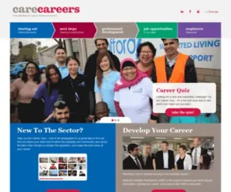 Carecareers.com.au(Care Careers) Screenshot