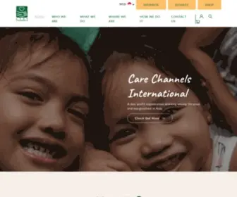 Carechannels.org(Care Channels International Care Channels International) Screenshot