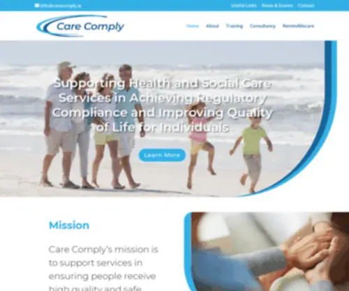 Carecomply.ie(Care Comply) Screenshot