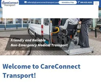 Careconnecttransport.com(CareConnect Transport) Screenshot