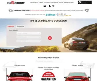 Careconord-Pieces-Occasion.fr(Careco Molins) Screenshot