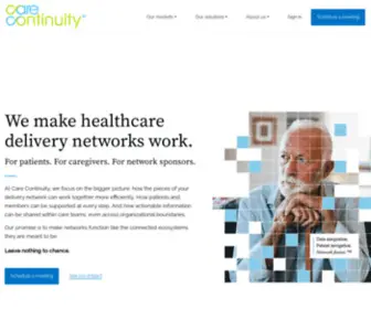 Carecontinuity.com(Care Continuity) Screenshot