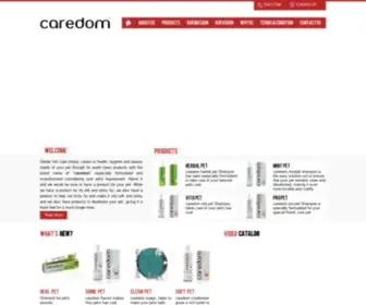 Caredom.in(Pet-Care Products Supplier) Screenshot