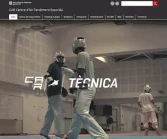 Car.edu(CAR Centre d'Alt Rendiment Esportiu) Screenshot