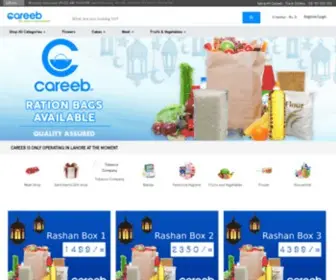 Careeb.pk(Online Grocery Store in Lahore) Screenshot