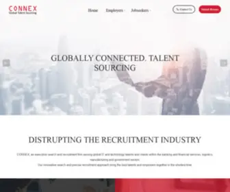 Career-Connex.com(Global Talent Search) Screenshot