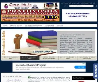 Career-Info.in(List of Top Colleges in India) Screenshot