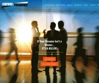 Career-Resumes.com(Resume Writing Services) Screenshot