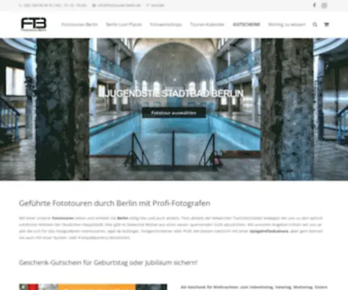 Career-X.de(© Fototouren Berlin) Screenshot