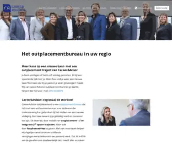Careeradvisor.nl(Het outplacementbureau en loopbaanadviesbureau in uw Regio) Screenshot