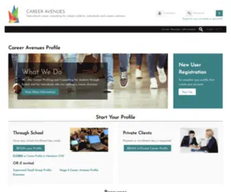 Careeravenues.biz(Career Avenues) Screenshot