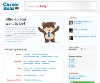 Careerbear.com(Careerbear) Screenshot