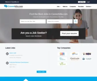 Careerbilla.com(Global Job Search and Career Information Portal) Screenshot