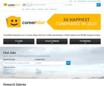 Careerbliss.com(Search Jobs) Screenshot