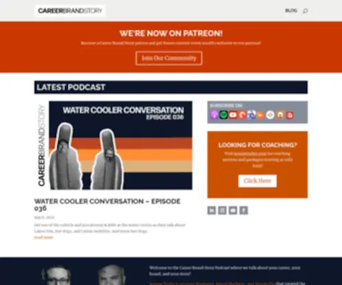 Careerbrandstory.com(Career Brand Story) Screenshot