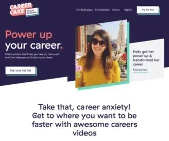 Careercake.com(Watch Awesome Careers Content Anytime) Screenshot