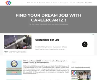 Careercartz.com(Best Job Portal in India for Government) Screenshot