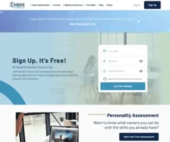 Careercircle.com(Developing an equitable workforce) Screenshot