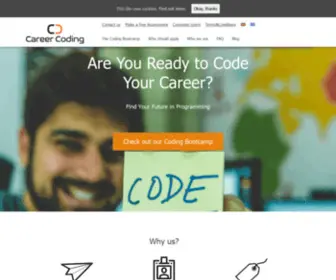 Careercoding.gr(Career Coding) Screenshot