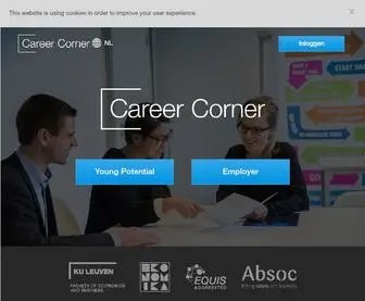 Careercorner.be(Career Corner) Screenshot
