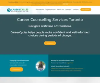 Careercycles.com(Toronto Career Counselling & Coaching) Screenshot