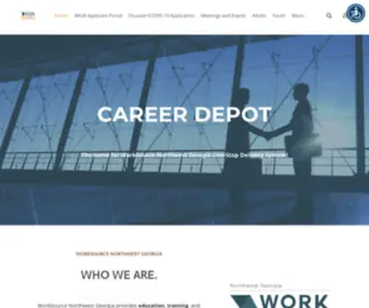 Careerdepot.org(Northwest Georgia Career Depot) Screenshot