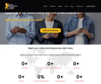 Careerdevelopmentcollege.uk(Career Development College UK) Screenshot