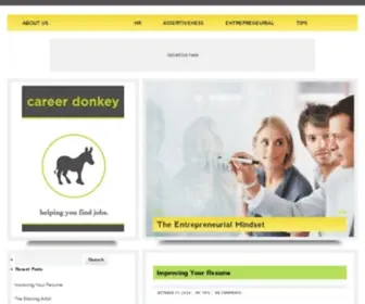 Careerdonkey.com(Career Donkey) Screenshot