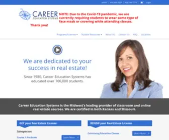 Careereducationsystems.com(Career Education Systems) Screenshot