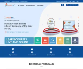 Careerera.com(Online certification training) Screenshot