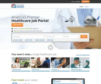 Careerhealth.com(Medical Coding Jobs) Screenshot