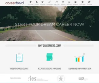 Careerherd.com(Start Your Dream Career Now) Screenshot