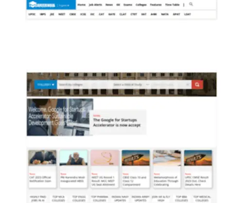 Careerindia.com(Education News India: Careerindia) Screenshot