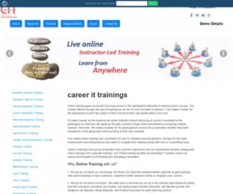 Careerittrainings.com(Career it trainings) Screenshot