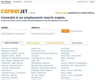 Careerjet.co.za(Jobs & Careers in South Africa) Screenshot