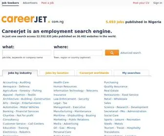Careerjet.com.ng(Jobs & Careers in Nigeria) Screenshot