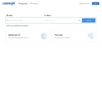 Careerjet.hk(Jobs & Careers in Hong Kong) Screenshot